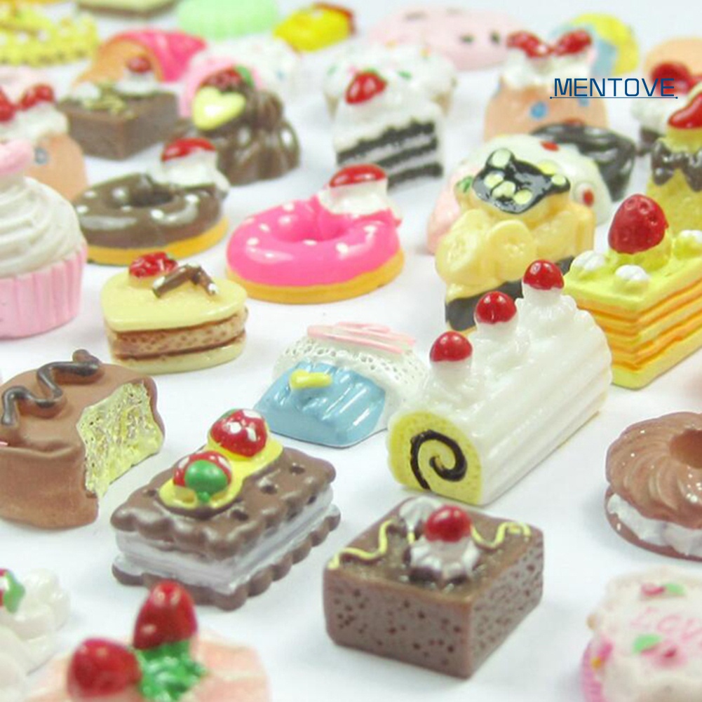Bộ 10 Bánh Donut Đồ Chơi Bằng Nhựa Nhiều Màu Sắc