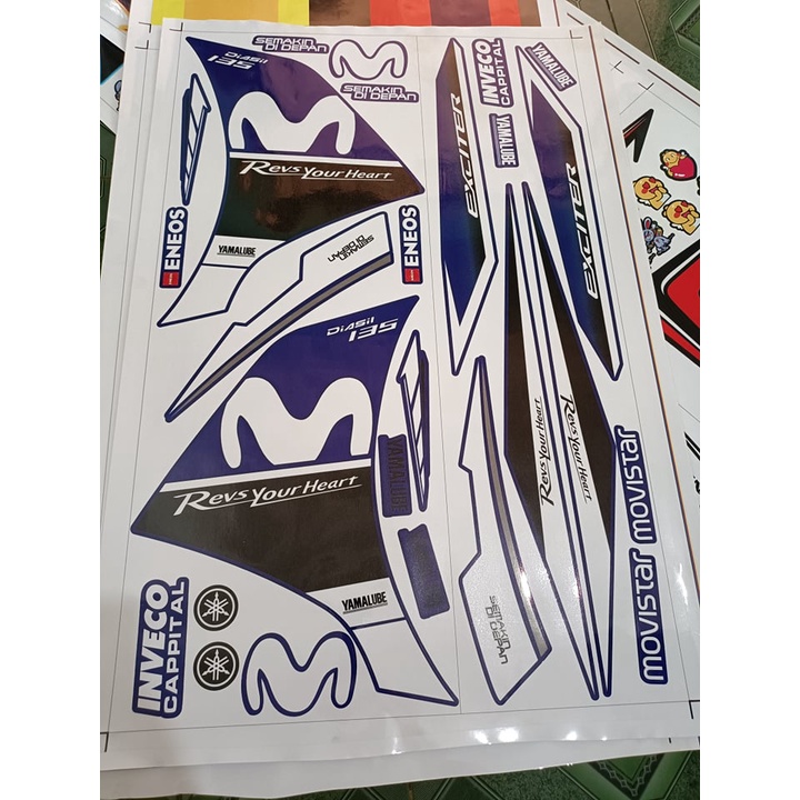Tem rời ex 135 movitas xanh trắng GP