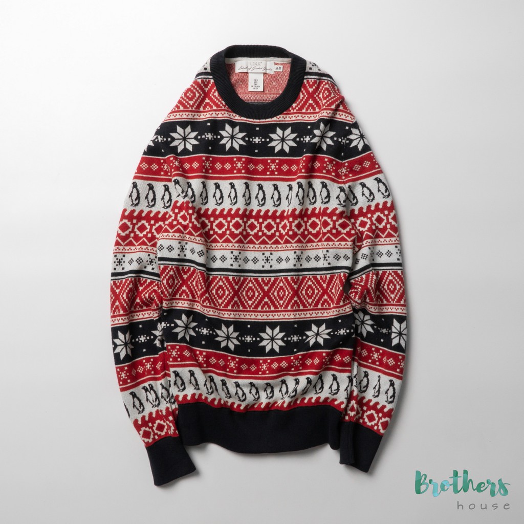 |Auth| Áo len HM hoạ tiết dễ thương, hàng đẹp xuất sắc