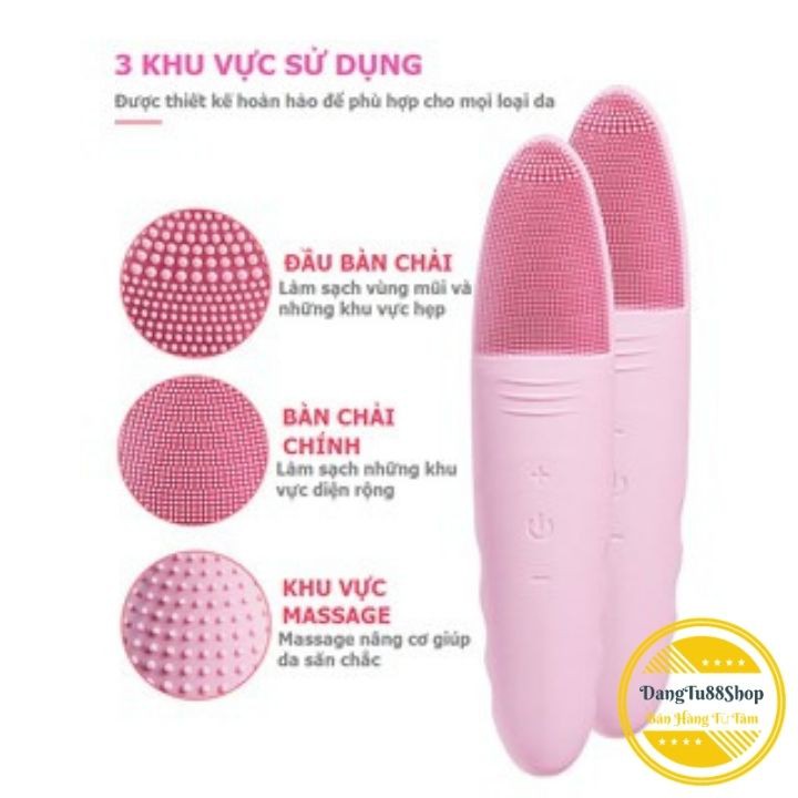 [Mã SR14MAY5 giảm 20K đơn 50K] [BH 12THÁNG 1 ĐỔI 1] Máy Rửa Mặt AIKEDILI FICAL BRUSH & MASSAGER CHÍNH HÃNG | BigBuy360 - bigbuy360.vn