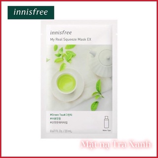 Mặt nạ giấy Innisfree My Real Squeeze Mask Combo 10 Miếng theo vị