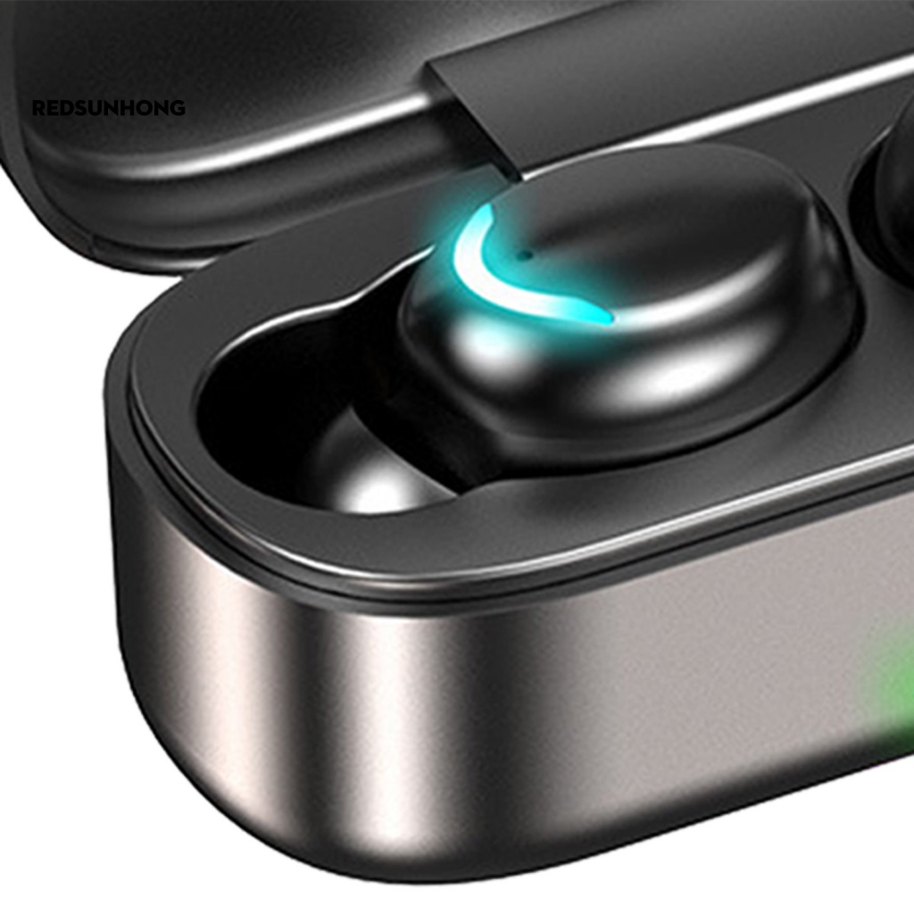 Tai Nghe Nhét Tai Bluetooth Chống Ồn Âm Thanh Nổi Hình Mặt Cười Dễ Thương 5.1