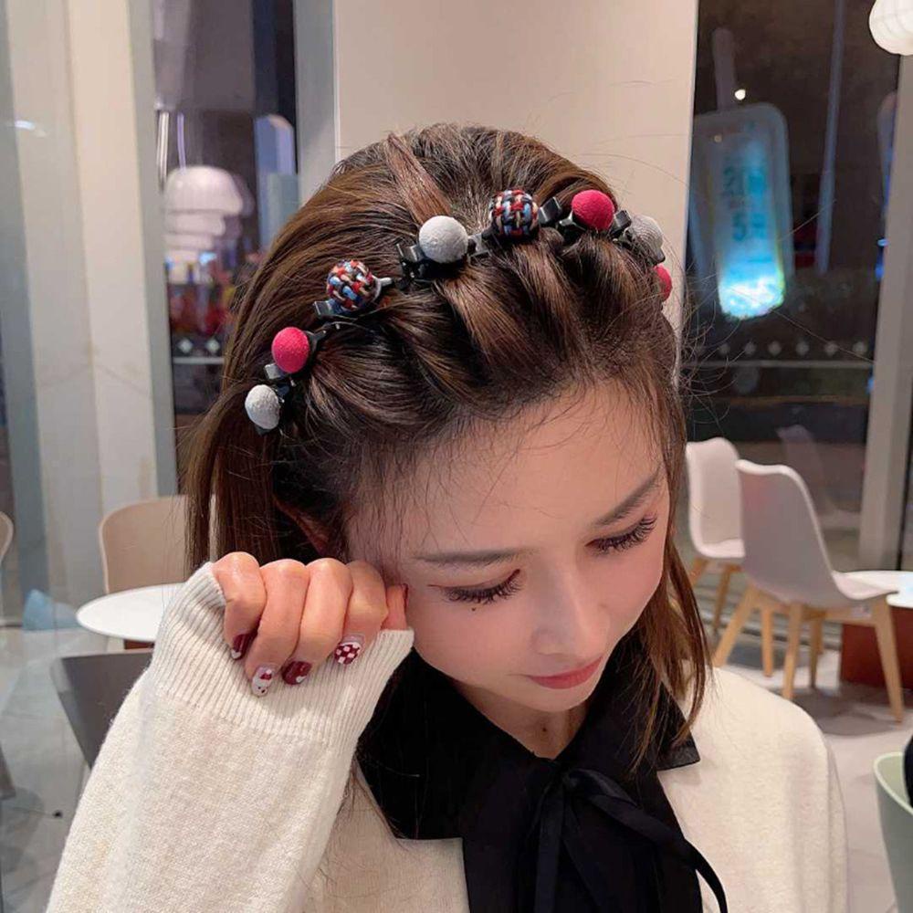 Băng Đô Cài Tóc Phong Cách Vintage Hai Mái Dành Cho Nữ