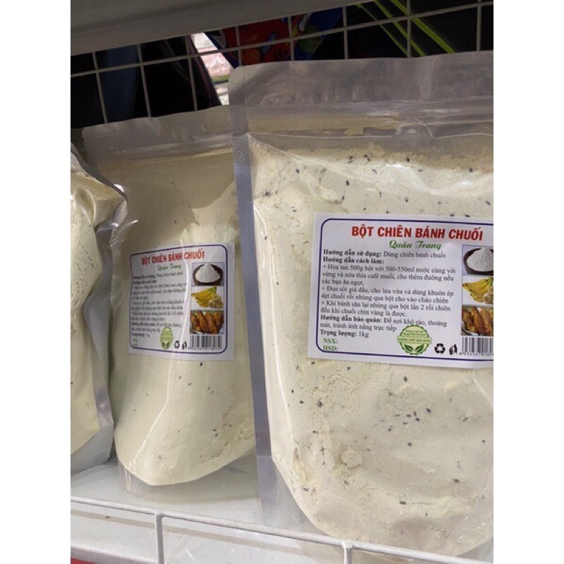Bột chiên bánh chuối túi 1kg loại cao cấp trộn sẵn