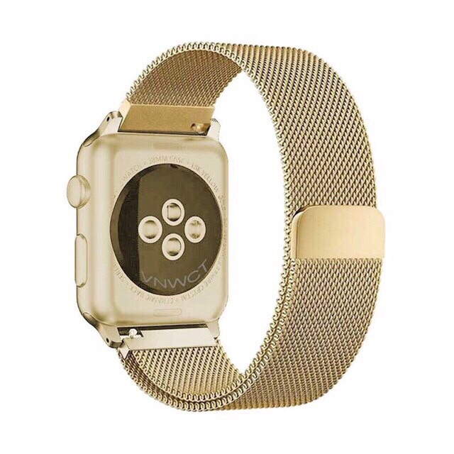 Dây thép apple watch không rỉ milanese loop