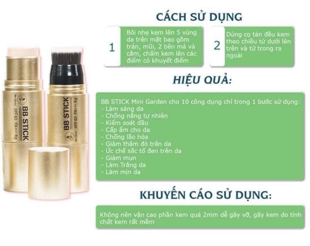 Kem nền bb stick