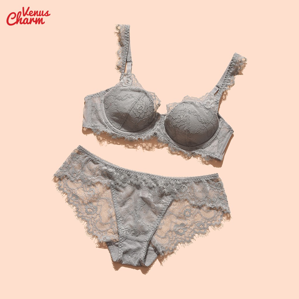 Venus Charm bộ đồ lót nữ ren sexy, có gọng, mút mỏng nhẹ 9228 | BigBuy360 - bigbuy360.vn