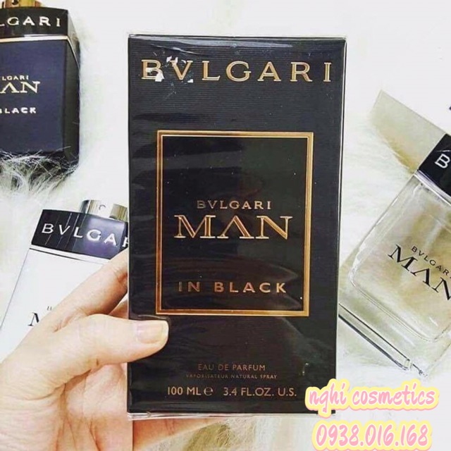 Nước hoa nam bvlgari man in black 100ml