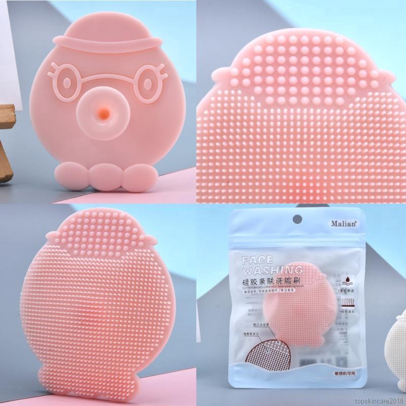 Miếng rửa mặt silicone tẩy tế bào chết cho da | BigBuy360 - bigbuy360.vn