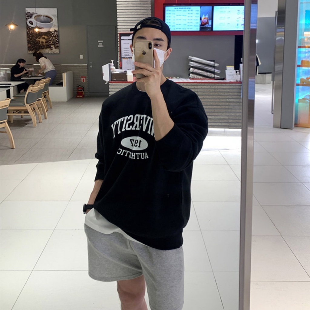 Áo Nỉ Cổ Tròn SWEATER 1987 Phong Cách Thể Thao Thu Đông 2022