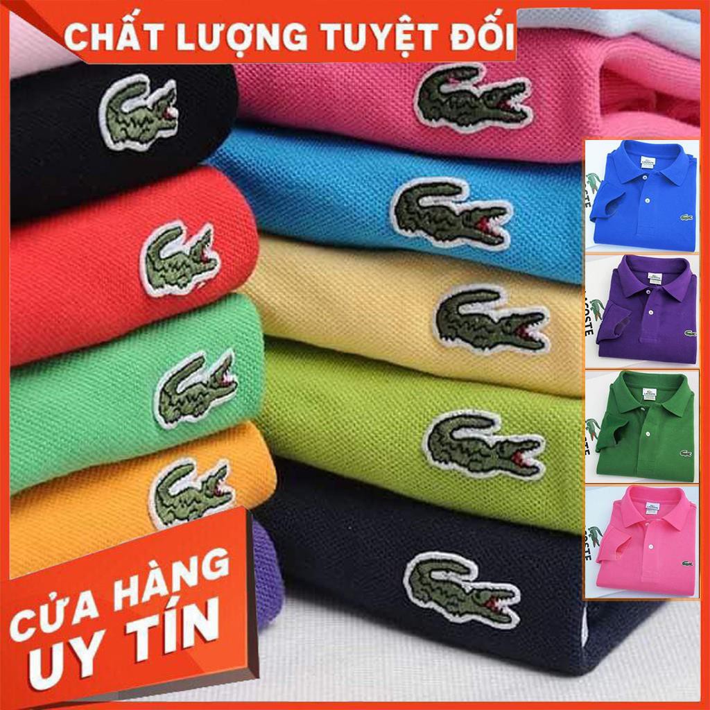 Áo Thun Nữ Có Cổ Vải Cá Sấu Hàng Xịn Thoáng Mát HXKVN