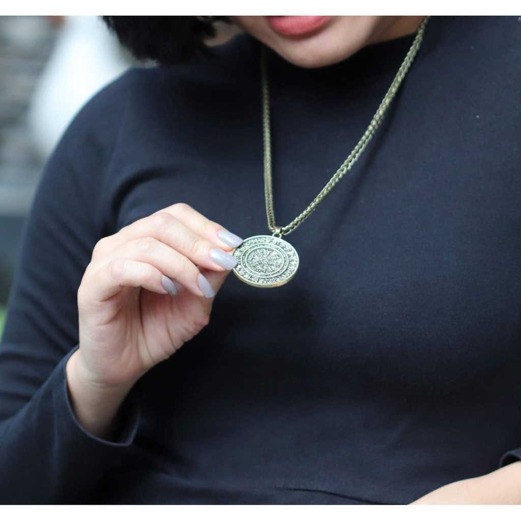 Dây Chuyền Phong Thủy Hộ Mệnh Money Amulet Thỉnh Tại Chùa Thái Lan Cầu Tài Lộc- Sức Khoẻ- Công Danh- May Mắn- Bình An