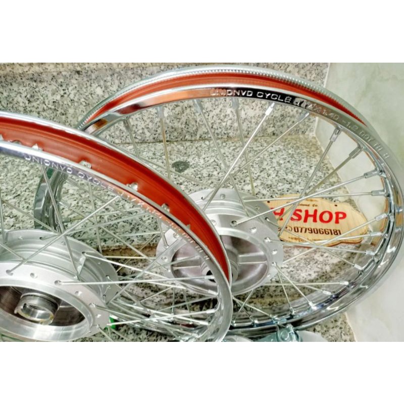 BÁNH CĂM WAVE DREAM VÀ CÁC ĐỜI XE HONDA THẮNG ĐÙM TRƯỚC SAU NIỀNG UNIONVD KÈM 2 MÁ ĐÙM RÚT BẮT CĂM SẲN Y HÌNH