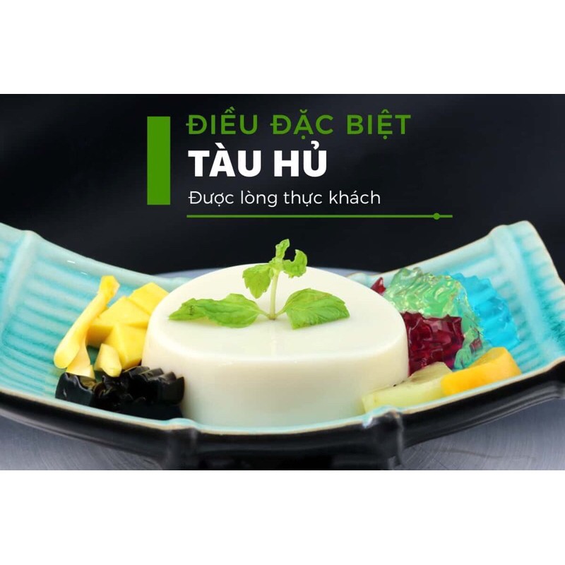 [Rẻ vô địch] BỘT TÀU HŨ 5 VỊ 500gr, (mỗi vị 100gr), chỉ có tại Xưởng Chè ngon và đồ ăn vặt