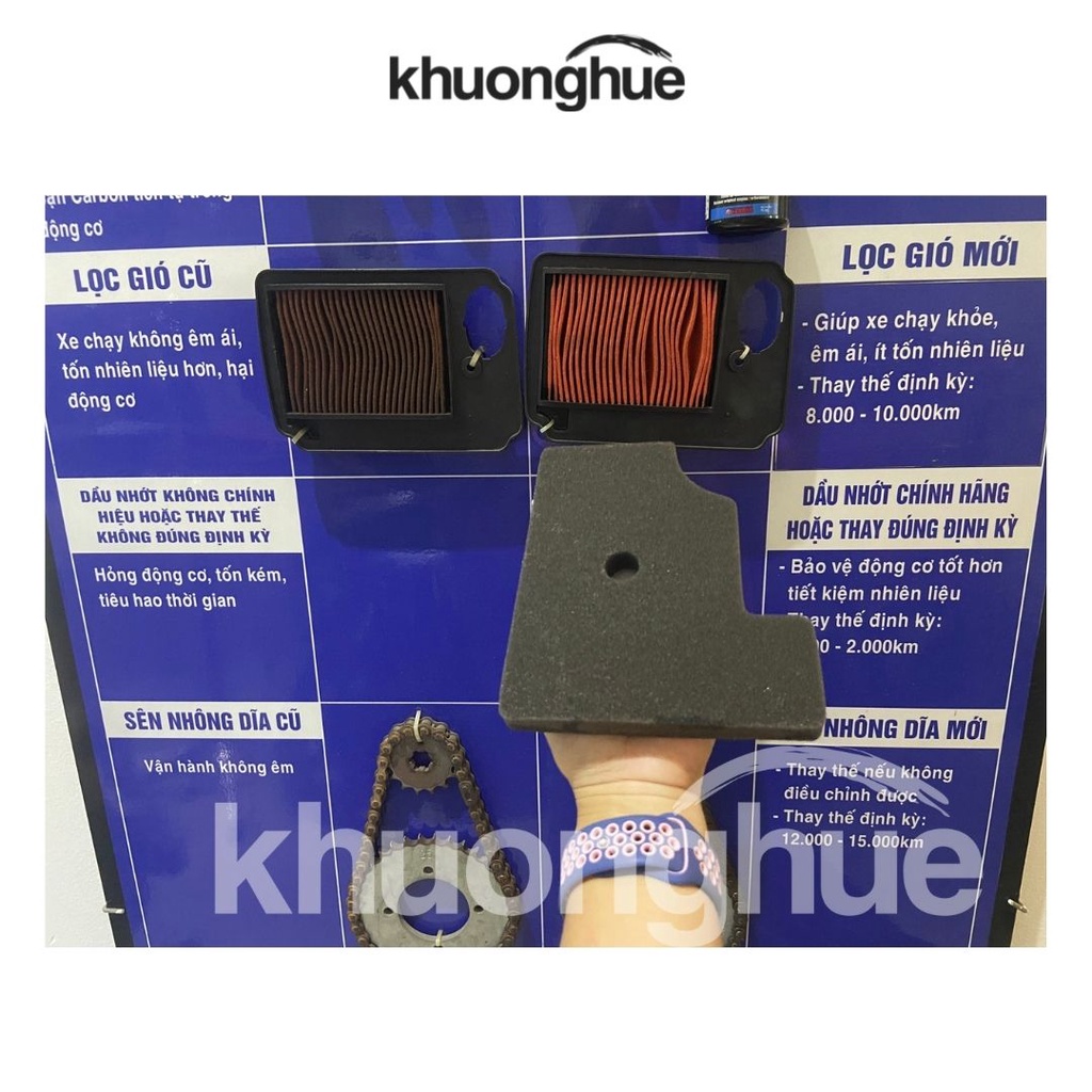 Lọc Gió Xe Husky 125cc Chính Hãng SYM
