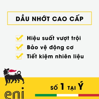 [Nhập khẩu chính hãng] Dầu phuộc eni (AGIP) FORK 5W - 7.5W ( 1 Lít )