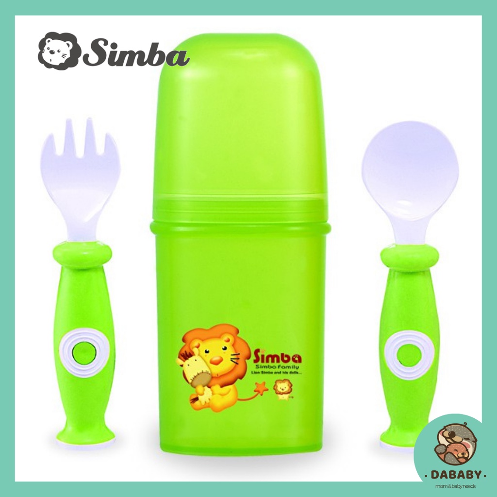 Bộ kit muỗng nỉa cho bé đi du lịch - Simba Đài Loan