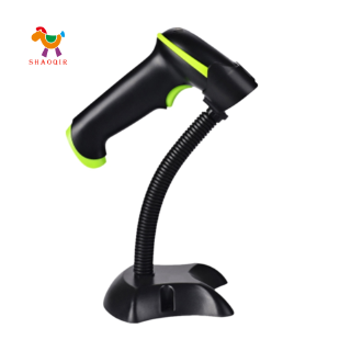 Máy quét mã vạch yhd-8100g 1d có dây kèm chân đế