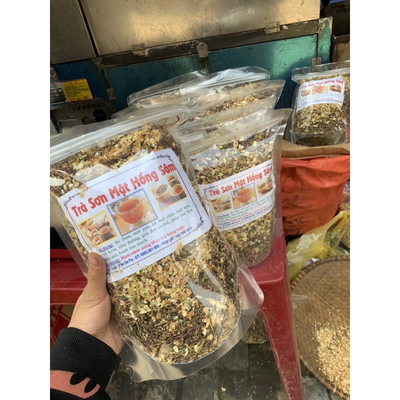 TRÀ SƠN MẬT HỒNG sâm Sapa LOẠI 1