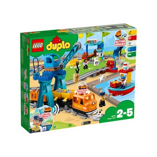 Đồ chơi lắp ráp Lego Duplo 10875 - Xe Lửa Chở Hàng