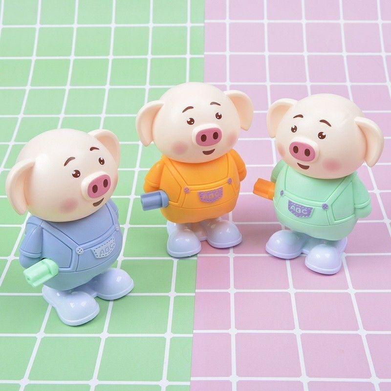 _Đồ Chơi Con Lợn Vặn Cót Vui Nhộn_ Heo Pig Cute Cho Bé