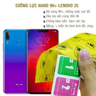 Dán cường lực dẻo nano Lenovo Z5