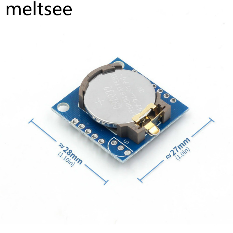 Mô Đun Rtc I2C 24c32 Mini Có Bộ Nhớ Ds1307 Kèm Pin