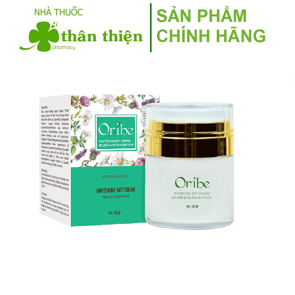 Kem dưỡng trắng da ban ngày Oribe 30g  hỗ trợ dưỡng trắng da giữ ẩm chống nắng, làm mịn và đều màu da, giúp da căng bóng