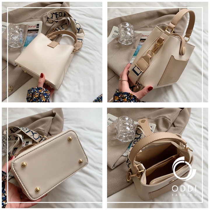 Túi Xách Nữ Đẹp Túi Đeo Chéo Nữ Thời Trang Chất Da Cao Cấp Phối Màu Cực Xinh ODB318 - ODDI FASHION