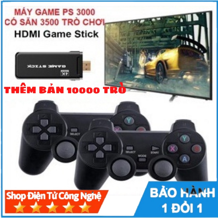 Máy chơi game cầm tay HDMI 3500 trò(32gb), 10000 trò(64gb) chơi cổ điển PS1/Nitendo switch/FC Compact/FC