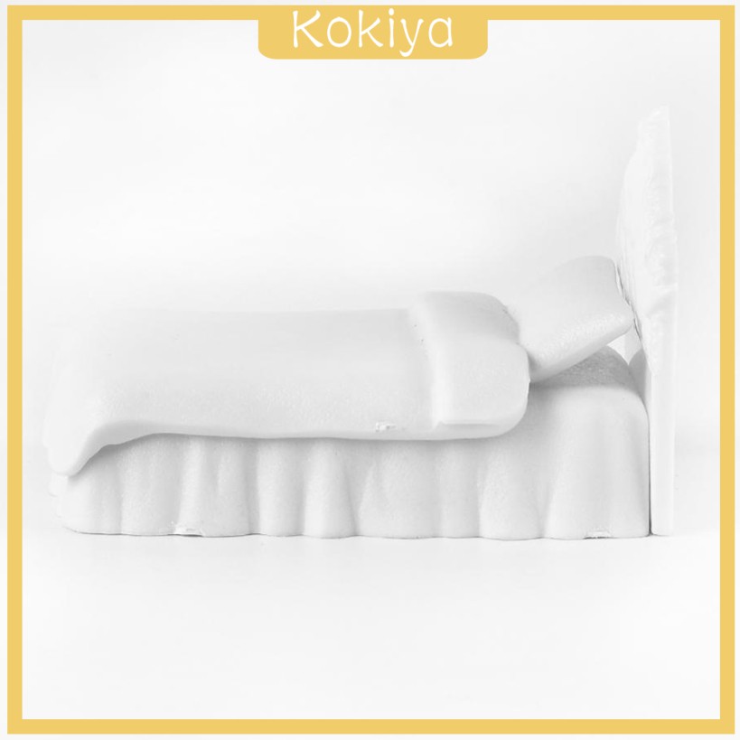 Giường Ngủ Mini Tỉ Lệ 1 / 25 G Trang Trí Nhà Búp Bê