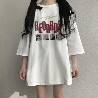 Áo thun tay lỡ unisex Oversize cao cấp ngắn áo phông dáng rộng ༴