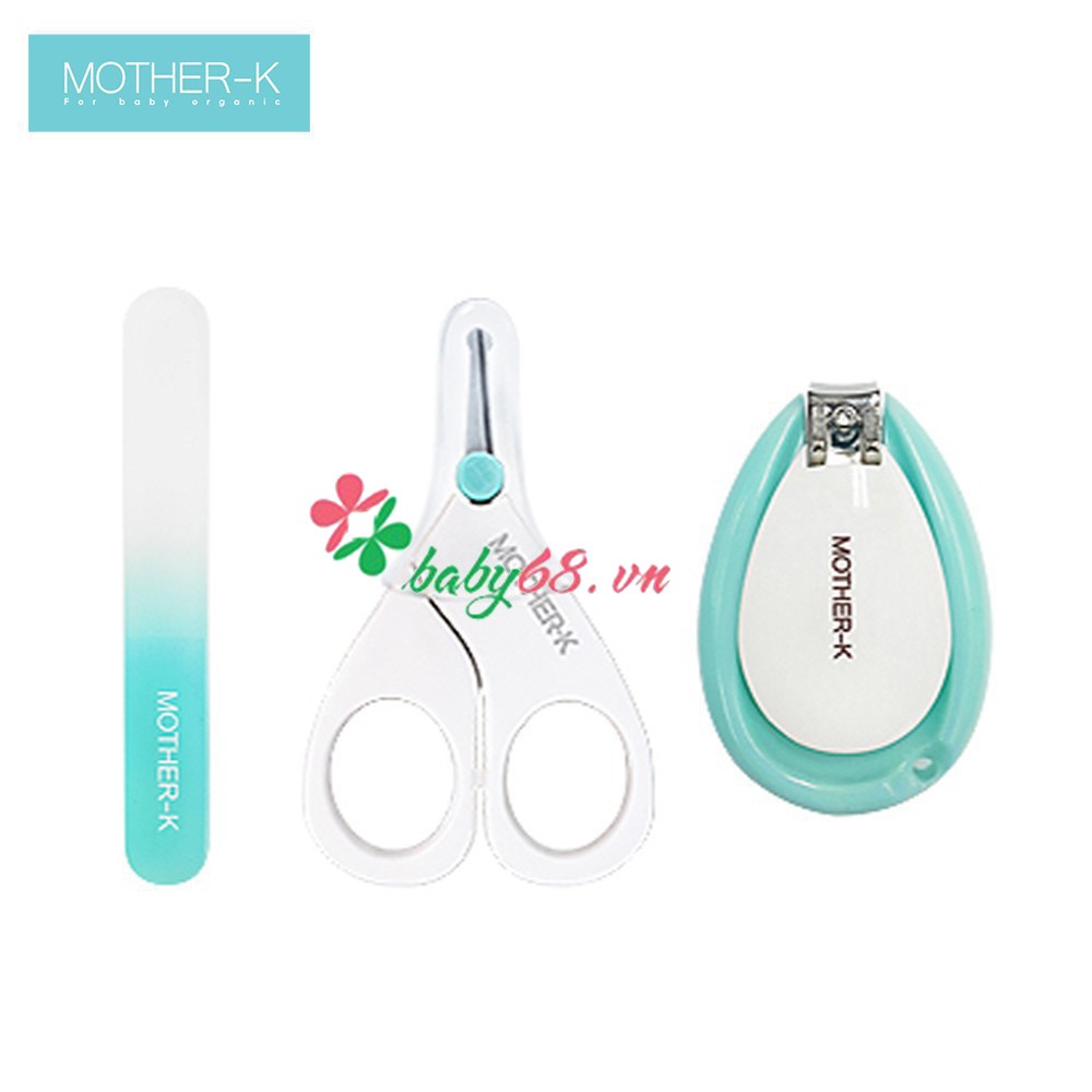 Bộ cắt móng tay sơ sinh Mother-K Hàn Quốc KM13044