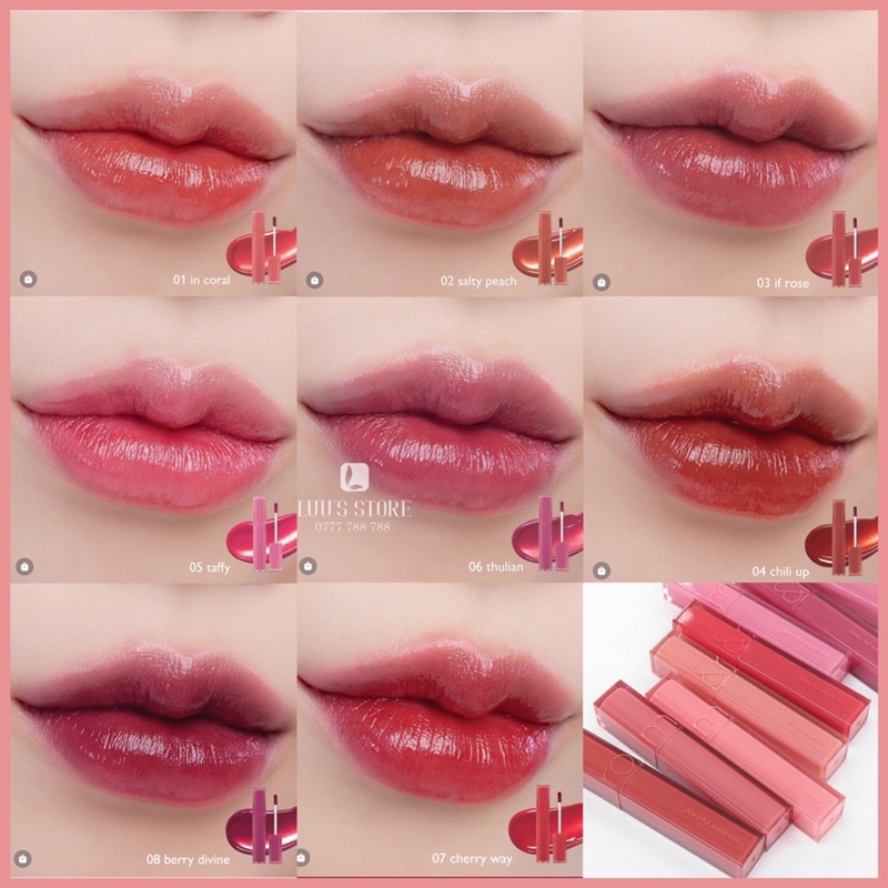 Son Bóng Romand Dewy Ful Water Tint