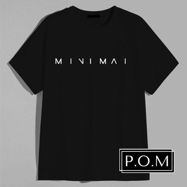 Áo phông MINIMAL dáng Unisex 100% cotton