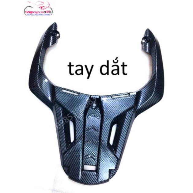 Ốp tay dắt các bon sh2012-2016/sh2017-2019