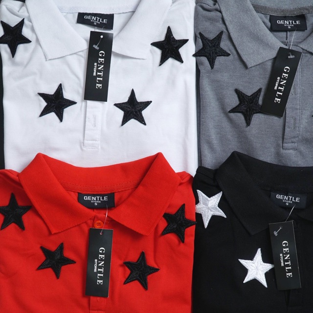 [4 MÀU ] ÁO POLO NAM CAO CẤP GENTLE MEN SAO THÊU- AP-001 | BigBuy360 - bigbuy360.vn