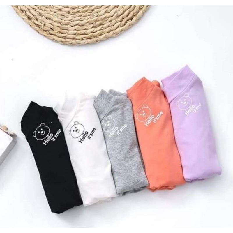 Áo cao cổ 3cm bé trai bé gái cotton len mềm mịn loại đẹp/ áo giữ nhiệt cho bé