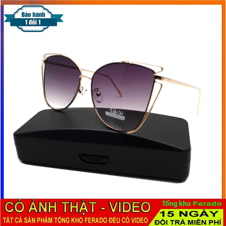 Kính mắt nữ thời trang CAIZI thời trang chống tia cực tím UV 400