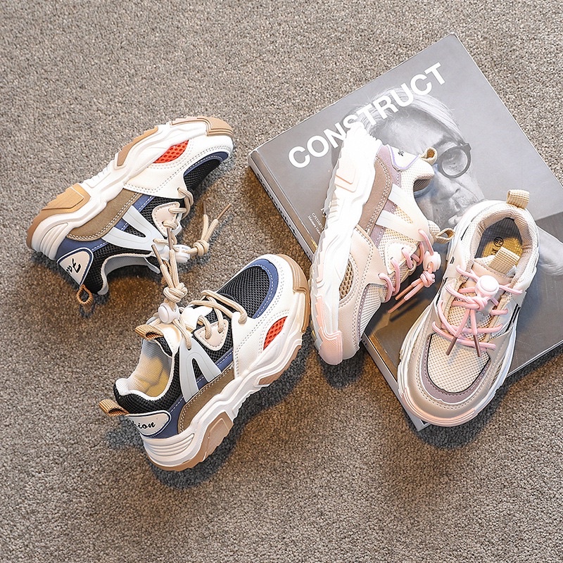 Giày thể thao dây rút siêu nhẹ siêu hót chống trơn trượt cho bé