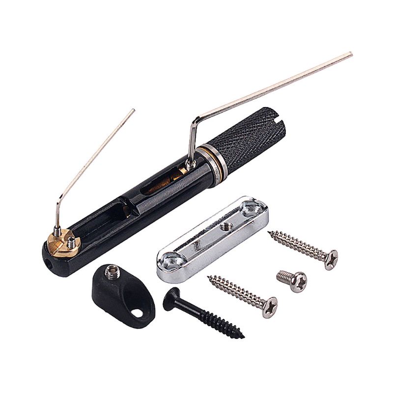 Phụ Kiện Cầu Đàn Bass Một Đầu Màu Đen 5 Dây Bằng Niken Chuyên Dụng Chất Lượng