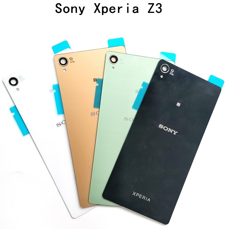 Nắp Lưng Điện Thoại Thay Thế Cho Sony Xperia Z L36H Z1 L39H C6902 Z2 D6543 L50W Z3 L55T D6603 Z4 Z3 Plus E6553