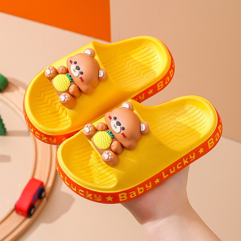 Dép sandal AMILA đế mềm chống trượt thoải mái kiểu dáng hoạt hình dễ thương cho bé