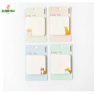 Giấy note hình thú trong rừng
