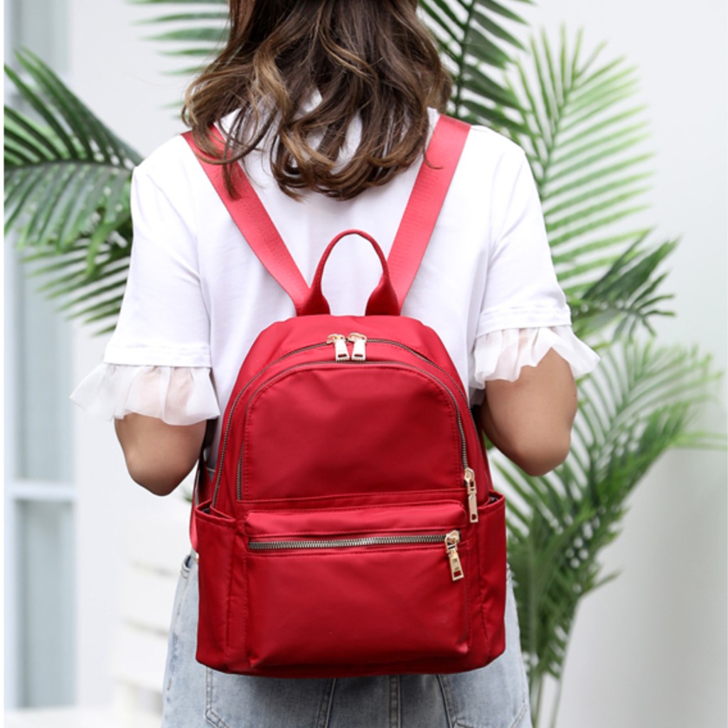 BALO DÙ BASIC SIZE TRUNG TIỆN DỤNG HÀNG ĐẸP Balo XInh Xinh VP78