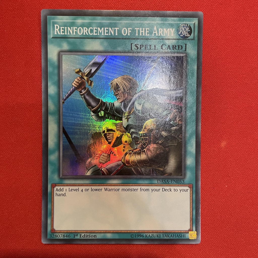 [EN-JP][Thẻ Bài Yugioh Chính Hãng] Reinforcement of the Army - ROTA