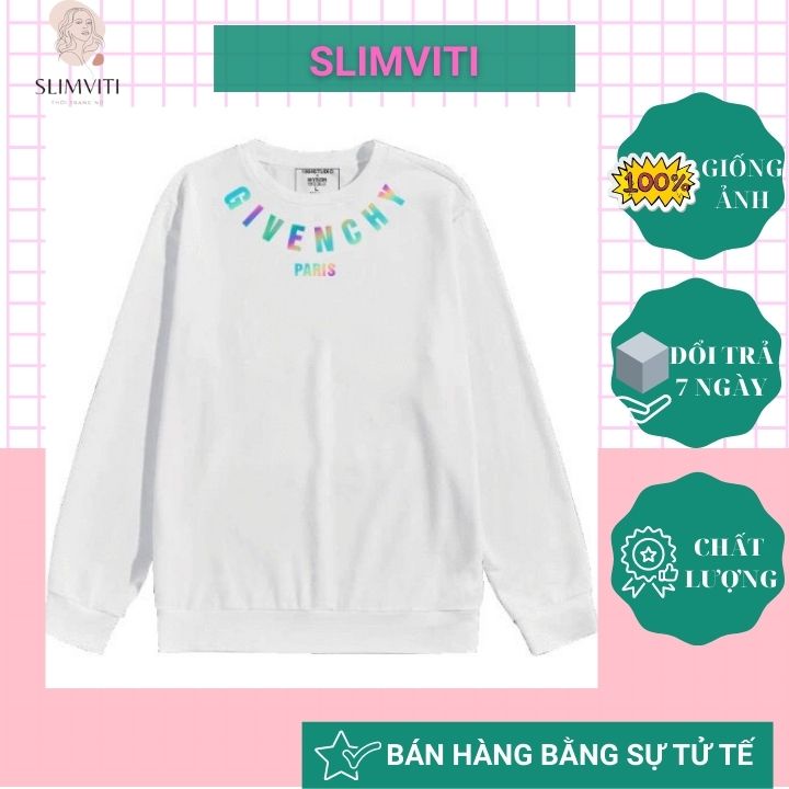 Áo sweater nữ 2hand nỉ form rộng SLIMVITI V90 | BigBuy360 - bigbuy360.vn