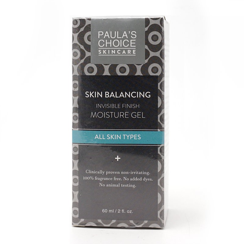 Gel dưỡng ẩm ban đêm cho da mềm mịn Paula's Choice Skin Balancing Invisible Finish Moisture Gel 60ml