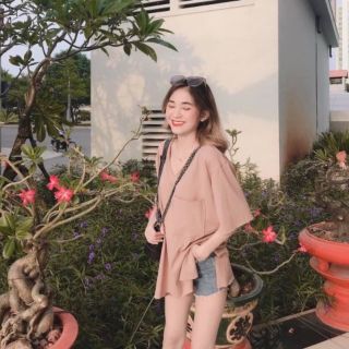 Áo phông giấy cổ tim
