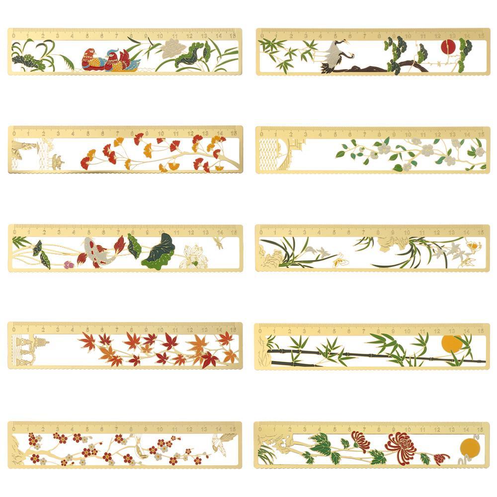 PISTA Giá Đỡ Sách Bằng Kim Loại Thiết Kế Sáng Tạo Phong Cách Trung Hoa